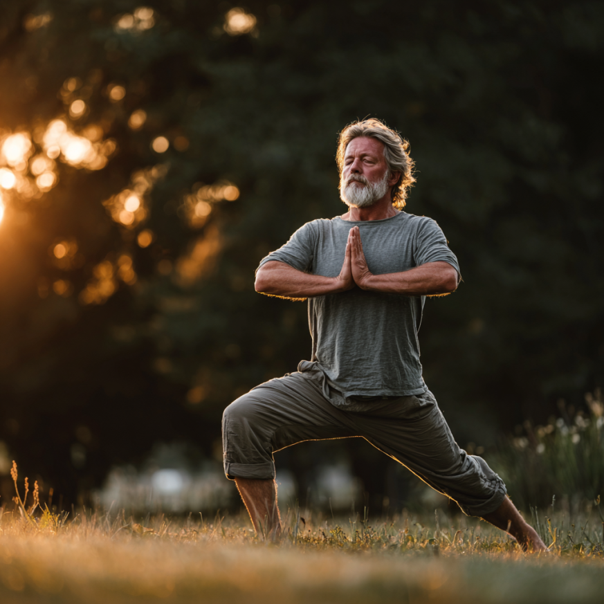 Exerciții de echilibru pentru seniori